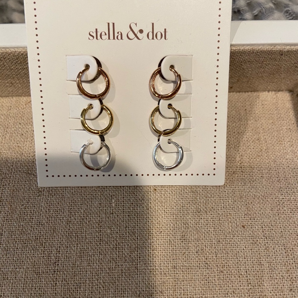 Mini hoops- rose gold, gold and silver
